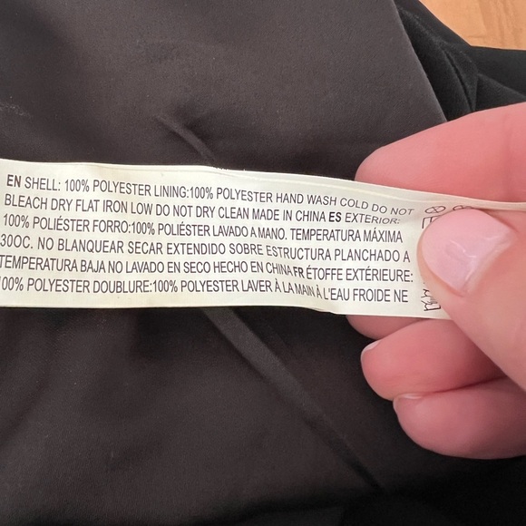 Forever 21 Babydoll Cutout Chiffon Camisole Style Black Mini Dress ~ Size XS - Picture 8 of 8